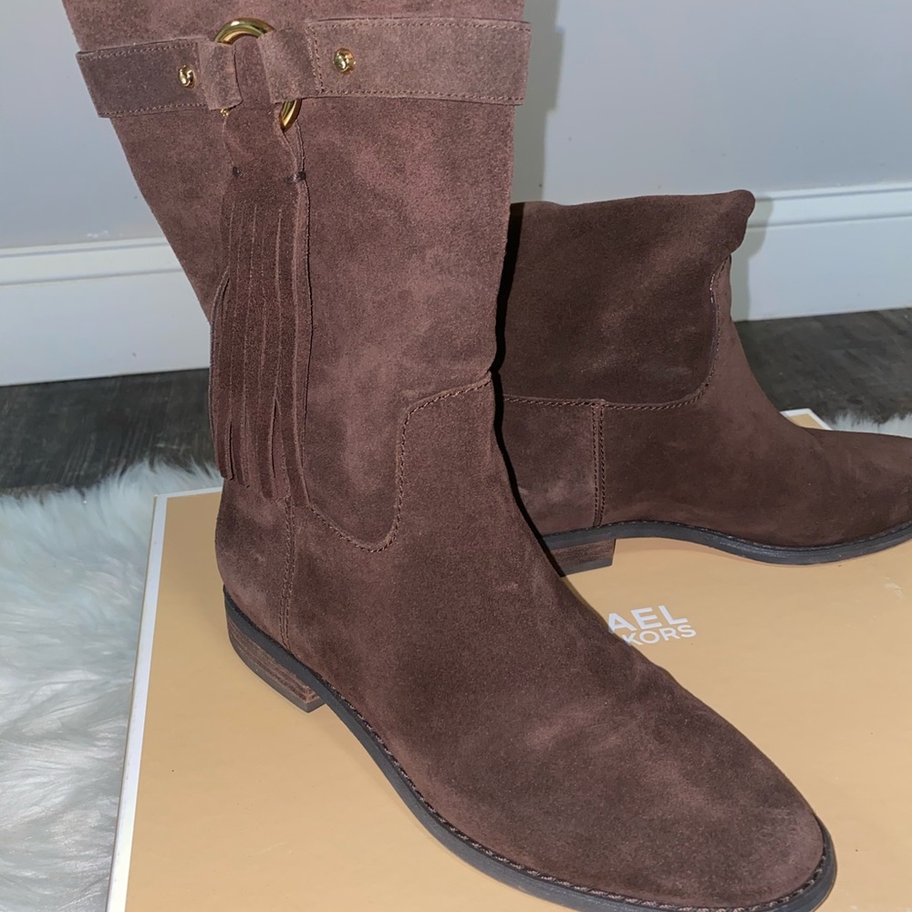 Michael Kors - Suede Boots - Size 8